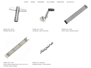 Rogers tom muffler/tone control availability...
