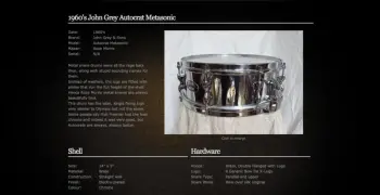 This is the Display Your John Grey Drums Thread