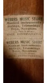 Webers Music Store