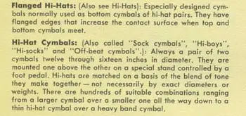vintage Avedis 14&quot; cymbals