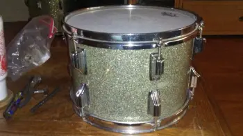 Rogers 8x12 Cleveland Silver Glass Glitter