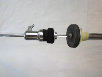 Hi-hat clutch for a hexagonal rod??