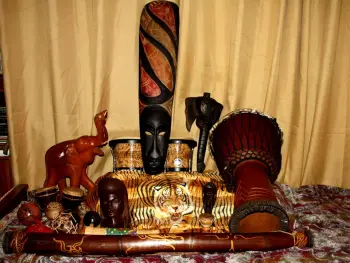 Some of my other drums / percussion.