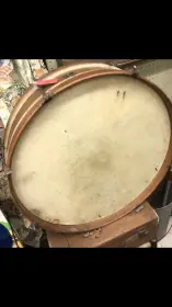 Old Gretsch Bass Drum Badge Info