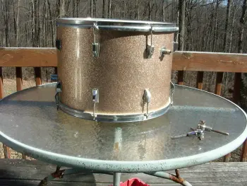 Kent floor tom champagne sparkle
