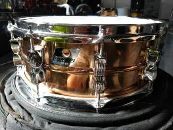 Questions about a Ludwig Black/White badge Copper Snare