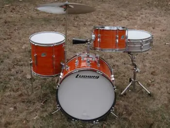 Ludwig Psych red on reverb
