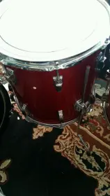 Ludwig Red Sparkle Floor and Tom