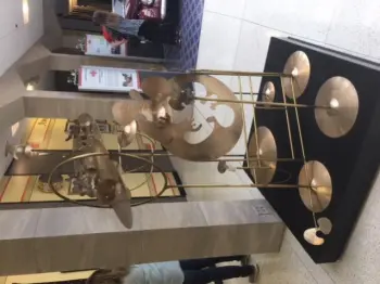 Getting a tour of Zildjian today!