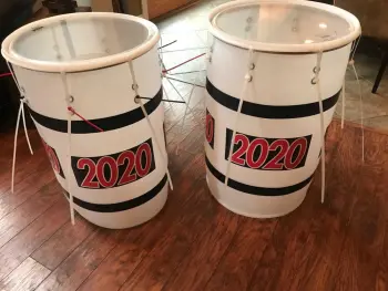 Two 18 in floor toms for under $10.