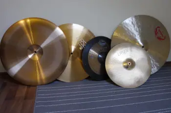 Vintage NOS Meinal Cymbal Set 1980s