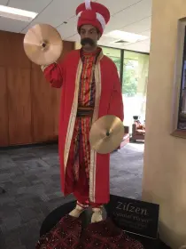 Getting a tour of Zildjian today!
