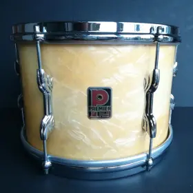 FOR SALE: Rare 1950's Premier Pre-international 12&quot; rack tom in White Marine Pearl