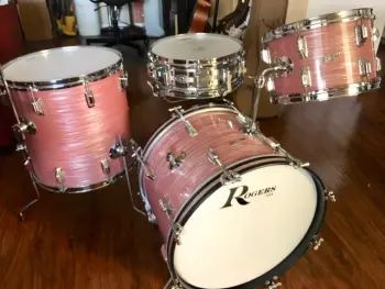 1965 Rogers SwingTime No. 2816 Outfit in Wine Red Ripple Pearl