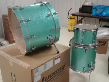 Ludwig Keystone X_Pro Beat_Turquoise Glitter