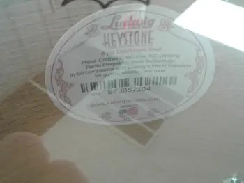 Ludwig Keystone X_Pro Beat_Turquoise Glitter