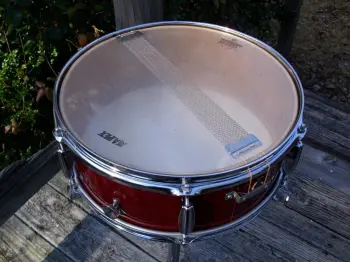 For Sale:MIJ Red Sparkle Snare drum
