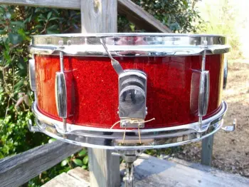 For Sale:MIJ Red Sparkle Snare drum