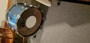 Cutting a bass drum head