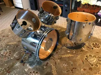 Ludwig stainless B/O kit &quot;barn find&quot;