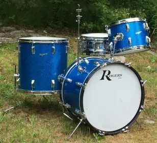 Rogers Headliner - Blue Sparkle