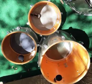 Ludwig '70s 3 ply project set, needs a rewrap