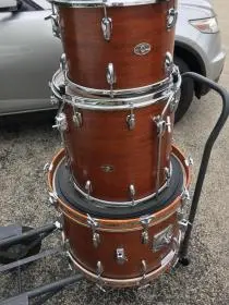 Slingerland 80 N Buddy Rich kit in Mahogany FS