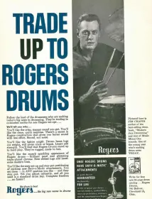 Rogers Drums Advertisement