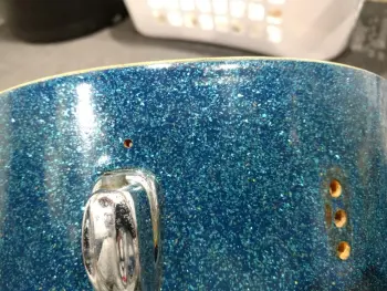 Strange Hole in Pearl Made MIJ