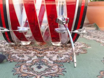 70's Ludwig Vistalite restoration