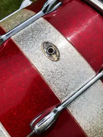 FOR SALE: Vintage 1964 Slingerland 14/22 Tri-Band Marcher Combo Kit