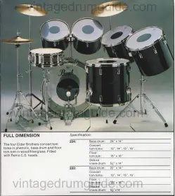 Pearl 13&quot; Fiberglass Concert Tom Wanted