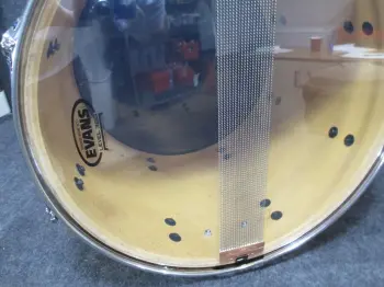 Work-In-Progress: Ludwig 15” Marching Snare in Gold Sparkle