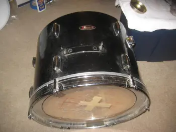 60's Pearl bass drum restoration - LONG time coming!