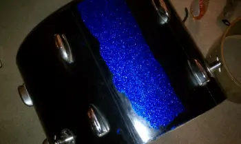 60's Pearl bass drum restoration - LONG time coming!