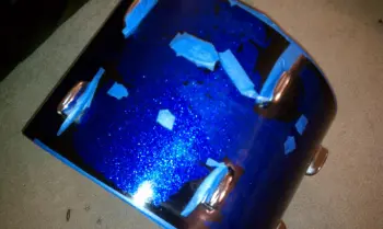 60's Pearl bass drum restoration - LONG time coming!