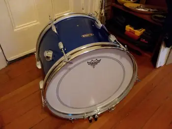 60's Pearl bass drum restoration - LONG time coming!