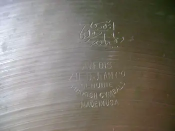 Post your Pre-trans Stamp Avedis Zildjians