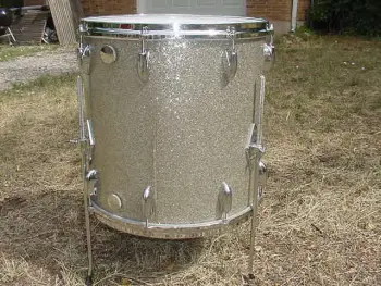 Vintage gretsch stop sign badge floor tom