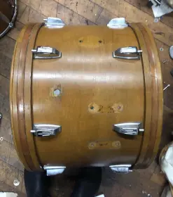 Vintage Ludwig 3-ply, 12x18 Bop!