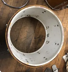 Vintage Ludwig 3-ply, 12x18 Bop!