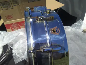 Ludwig trans. badge COB seam and grommet questions