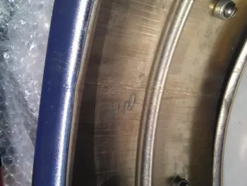 Ludwig trans. badge COB seam and grommet questions