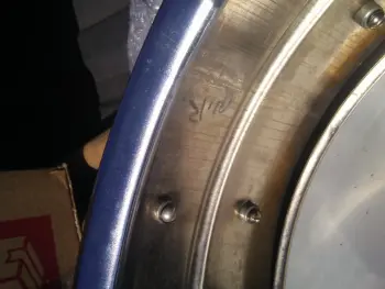 Ludwig trans. badge COB seam and grommet questions