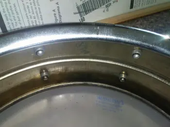 Ludwig trans. badge COB seam and grommet questions