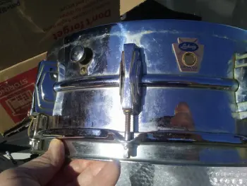 Ludwig trans. badge COB seam and grommet questions