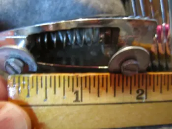 Ludwig bass drum lugs &amp; screws X 10