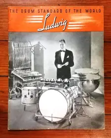 Ludwig Catalog collection ('32, '38, '75, Morello and Haynes 8x10s