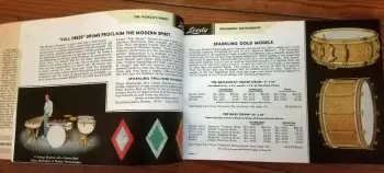Leedy drum catalog collection ('33, '37, '38)