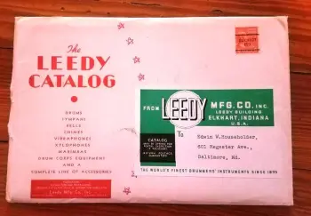 Leedy drum catalog collection ('33, '37, '38)
